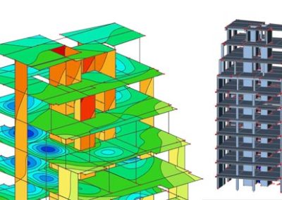 Structural Design of a 10 storey building in Athens