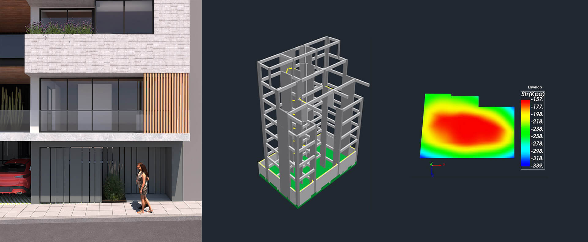 Structural Study of multi-story building for Permit