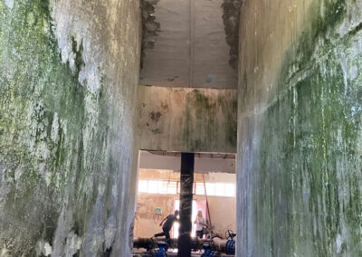 Structural capacity check & strengthening of the water tank of Smyrtoula , Preveza