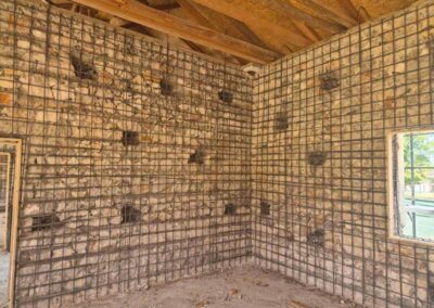 Structural capacity check & strengthening of two masonry buildings in Koskinas,Karditsa