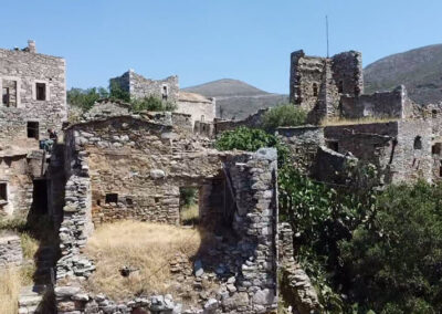 Structural capacity check & strengthening of masonry buildings in Vatheia, Lakonia
