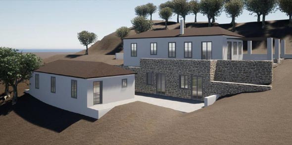 Structural Design of a Residence in Hydra