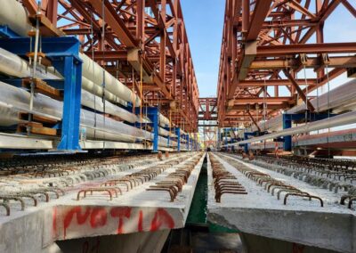 Replacement of 8 bridge structures at Pier II of HELLENiQ Energy – Elefsina
