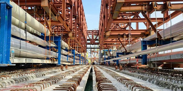 Replacement of 8 bridge structures at Pier II of HELLENiQ Energy – Elefsina